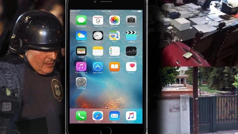 El celular de López, un arma mortal