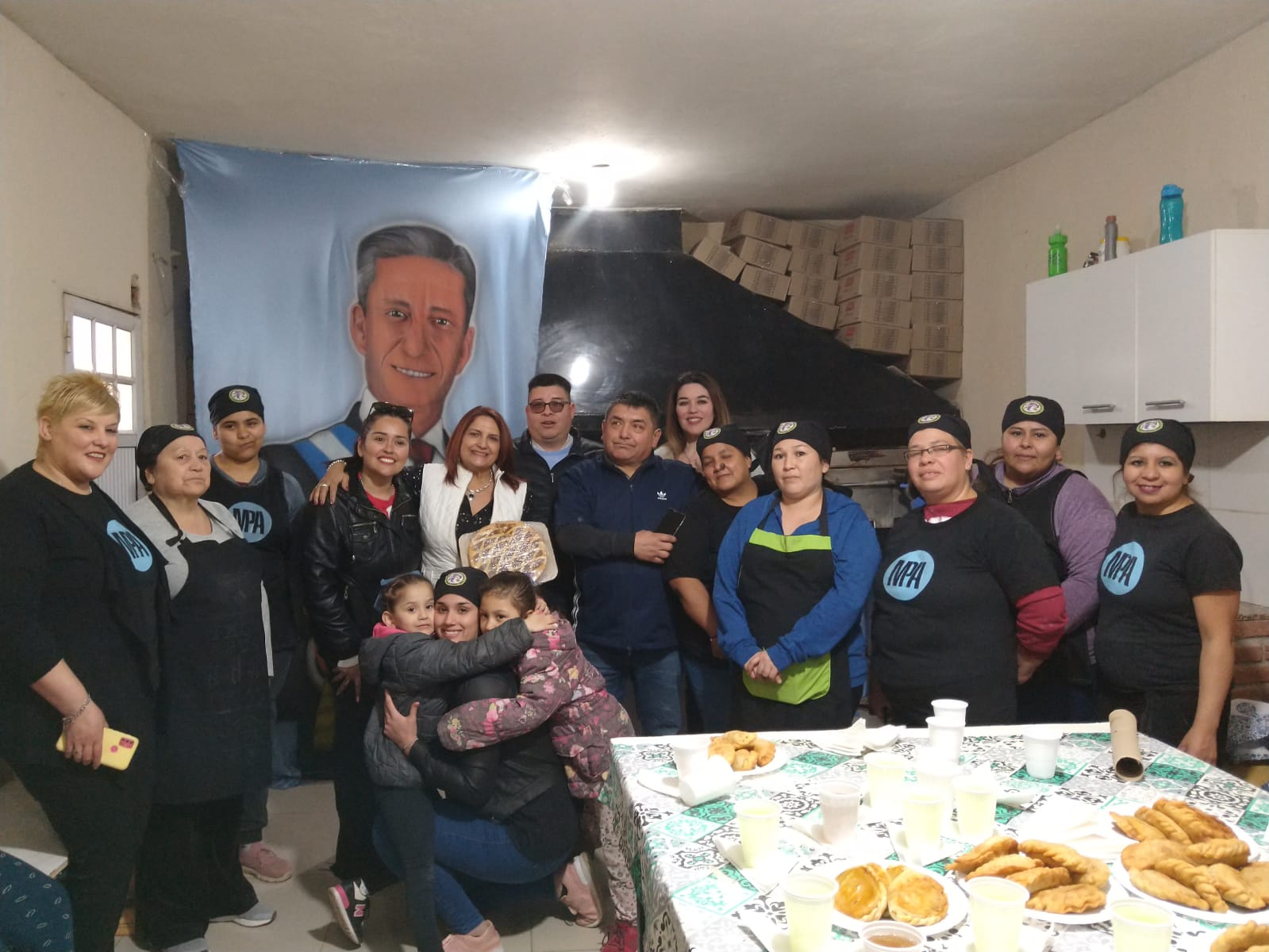 Comodoro: La ministra Simone recorrió Cooperativas de Trabajo y merenderos analizando situación social