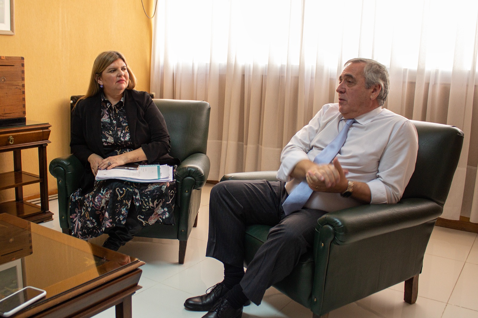 El TEP comenzó a activar el cronograma electoral en Chubut: Banfi se reunió con el Juez Federal Hugo Sastre