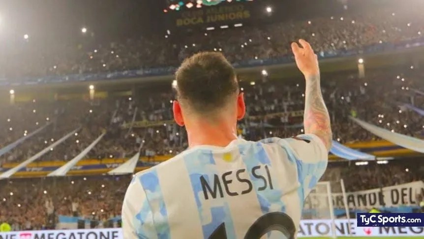 Video: el tremendo recibimiento de la Bombonera a Lionel Messi
