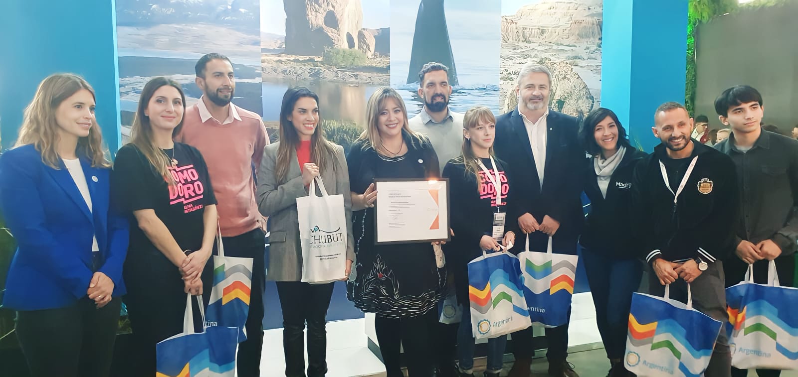 Chubut fue distinguida con el sello «Marca País» por la Semana de la Nieve 2023