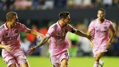 De la mano de Messi Inter Miami le ganó 4 a 1 al Philadelphia y se metió en la final