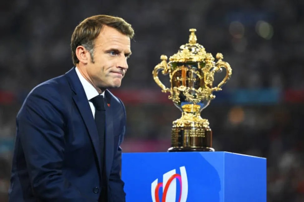 Poco popular- Macron fue abucheado en la apertura del Mundial de Rugby de Francia 2023