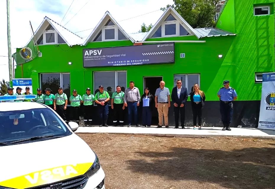 Paso de Indios: Inauguraron las nuevas instalaciones de la Agencia Provincial de Seguridad Vial