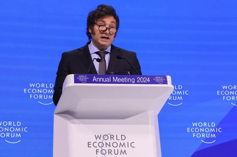 Milei defendió las políticas de mercado y el capitalismo: «Occidente está en peligro»