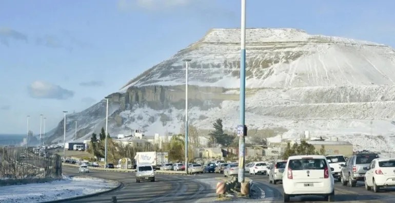 Clima: Pronostican lluvias y nevadas para este lunes en Comodoro