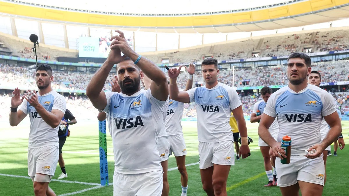 Seven de Madrid: Partidazo de Los Pumas 7s venciendo a Australia y clasificando a semifinales 