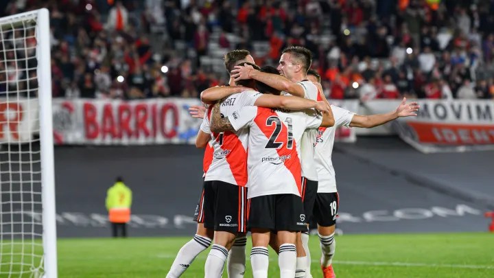 Show de Borja para el triunfo de River frente a Tigre 3 a 1 en el Monumental