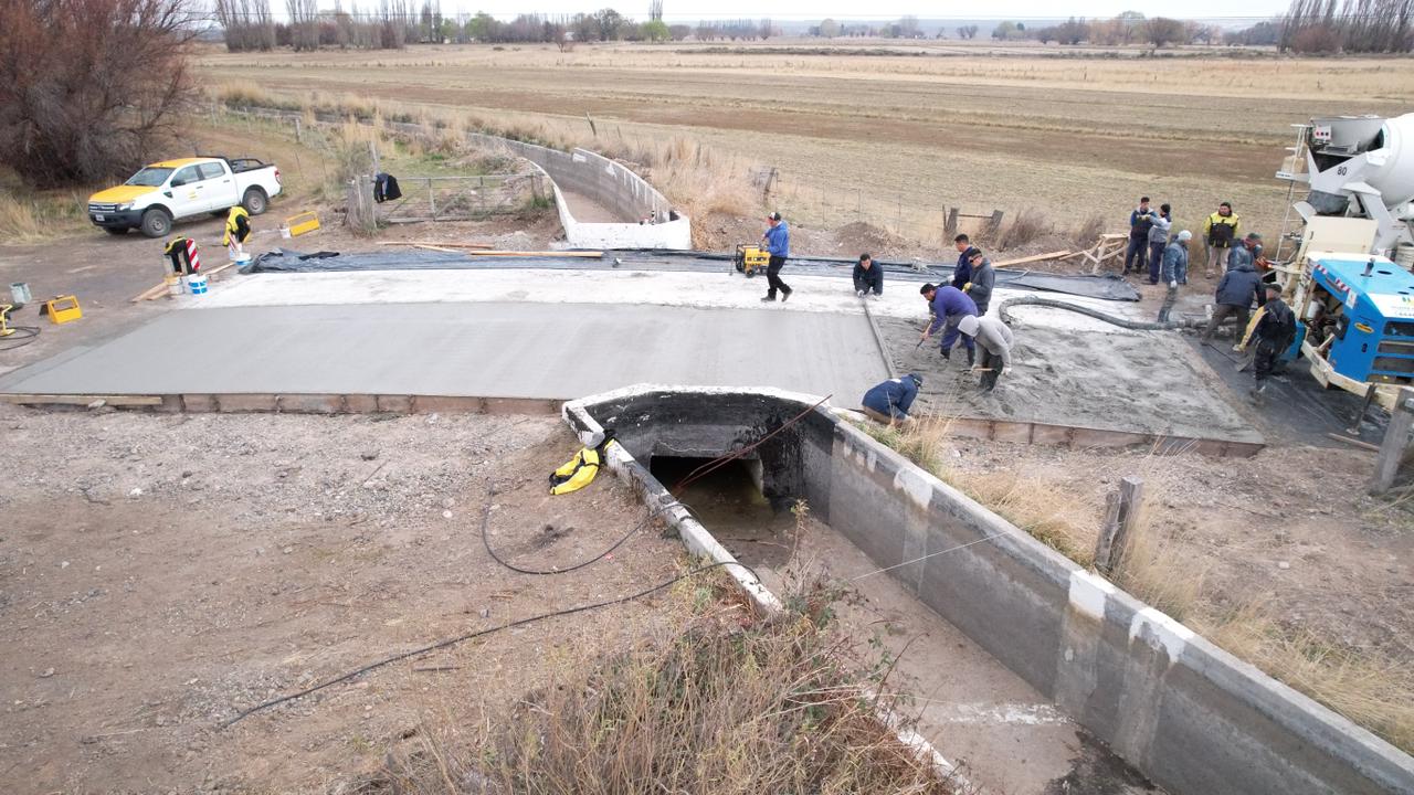 Tránisto en el VIRCH: Provincia terminó la reparación de la Ruta N° 7 entre Gaiman y Dolavon