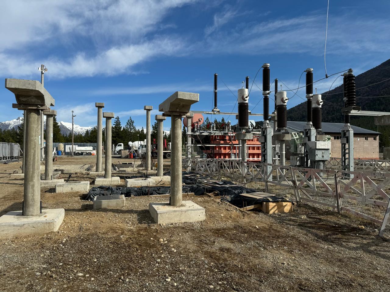 Nueva línea de alimentación eléctrica: el domingo habrá un corte general en la Comarca Andina