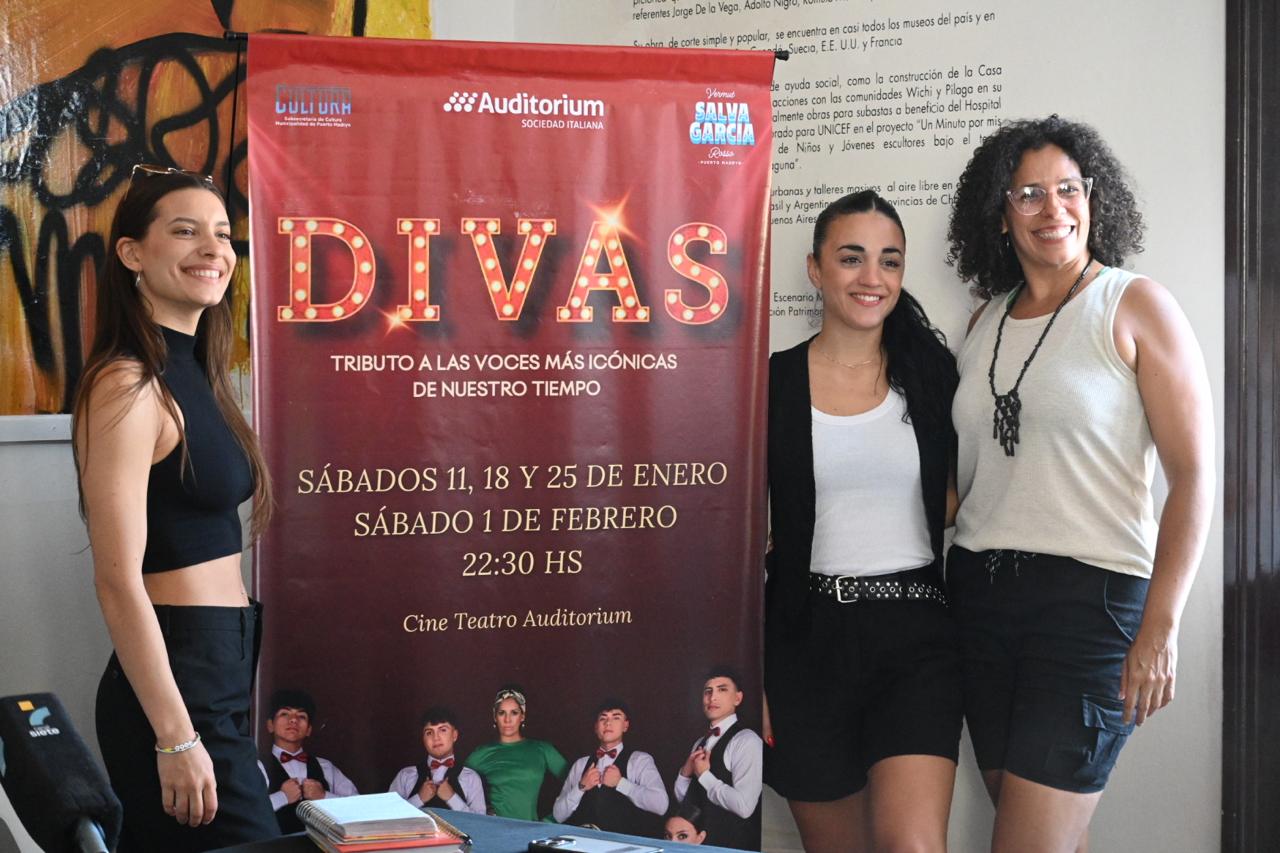 Estrenan «Divas», un musical que rinde tributo a grandes figuras del espectáculo