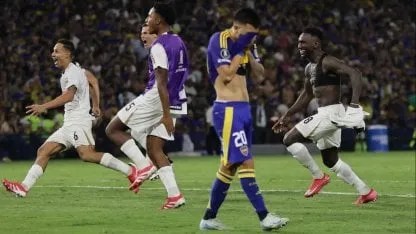 Boca quedó eliminado de la Libertadores pese al 2 a 1