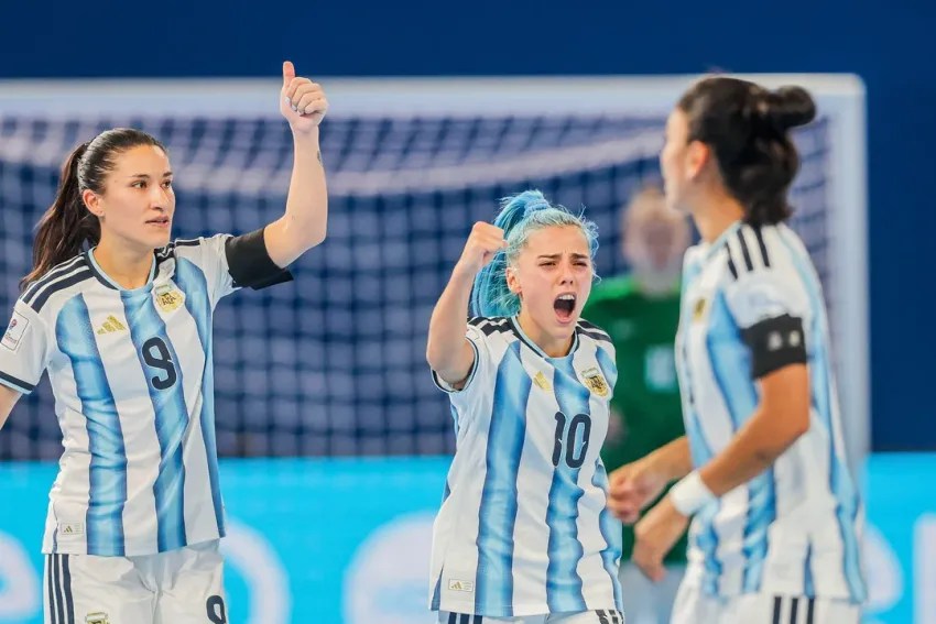 Argentina derrotó a Polonia en el Mundial femenino de Futsal
