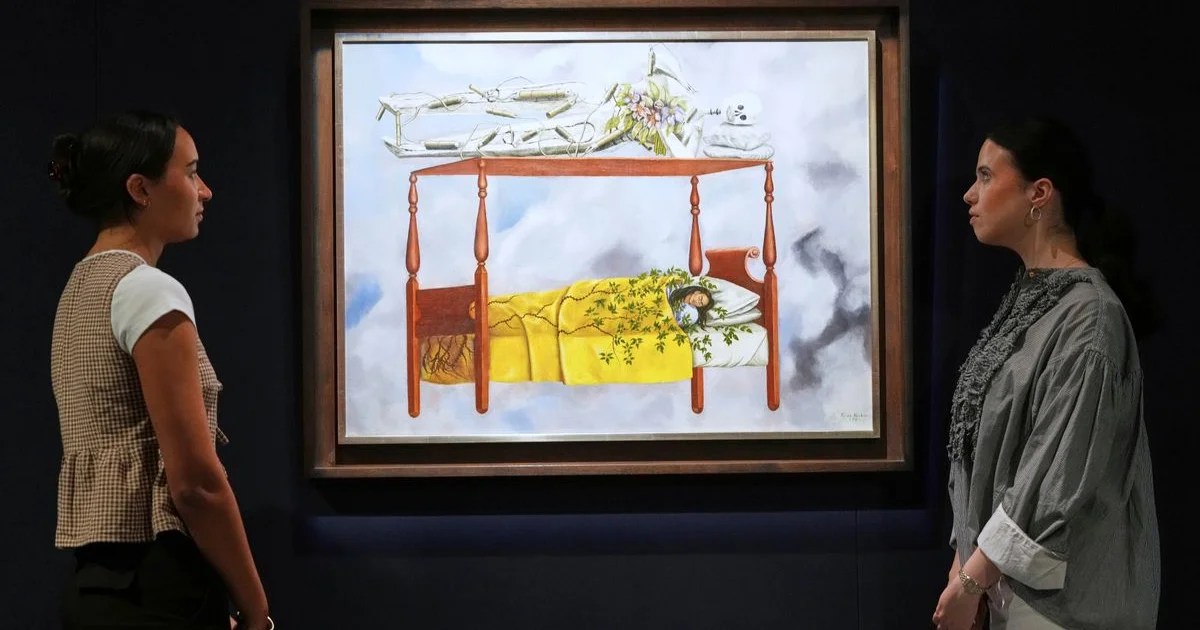 «El sueño (La cama)»: la pintura de Frida Kahlo que podría romper un nuevo récord mundial