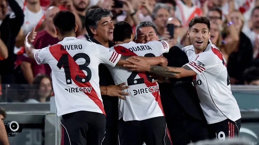River despidió a Gallardo con un triunfo: 3 a 1 frente a Banfield