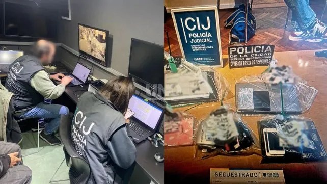 Megaoperativo internacional contra la explotación sexual infantil: Hay 84 detenidos y en Chubut hubo tres allanamientos
