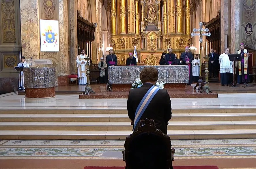 Agenda y Poder: Milei asiste al Tedeum y ensaya una foto de unidad, pero no invitó a la vicepresidenta Villarruel