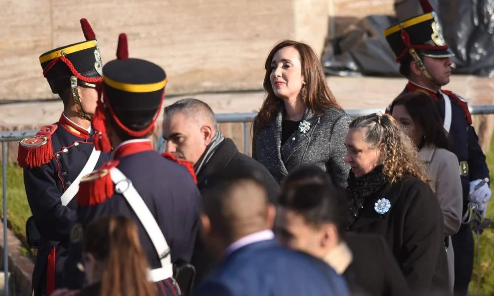 Fractura política total: Villarruel le dio la espalda a Milei en el acto a la Bandera en Rosario