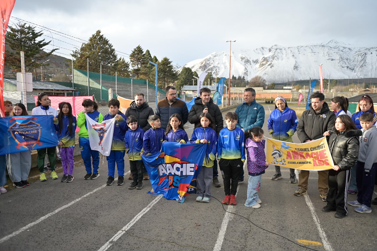 Plan Galina: millonaria inversión para remodelar la pista de Atletismo de Esquel