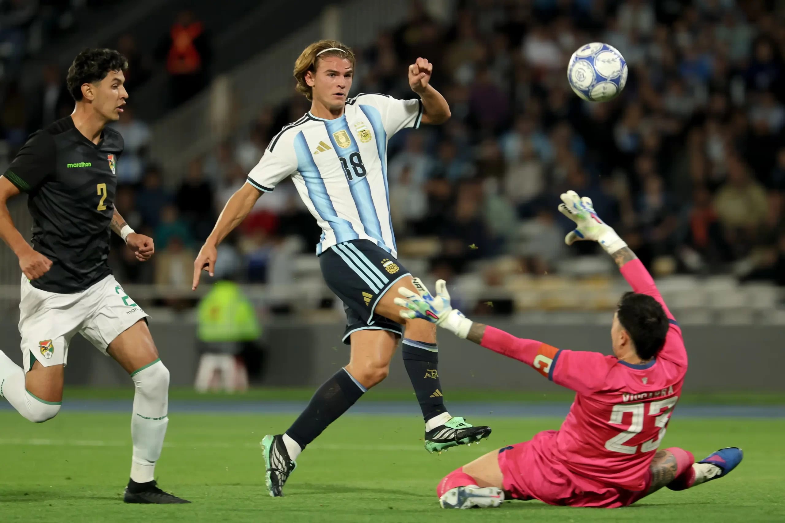 La Selección Argentina se floreó y goleó 4-0 a Bolivia en un amistoso internacional