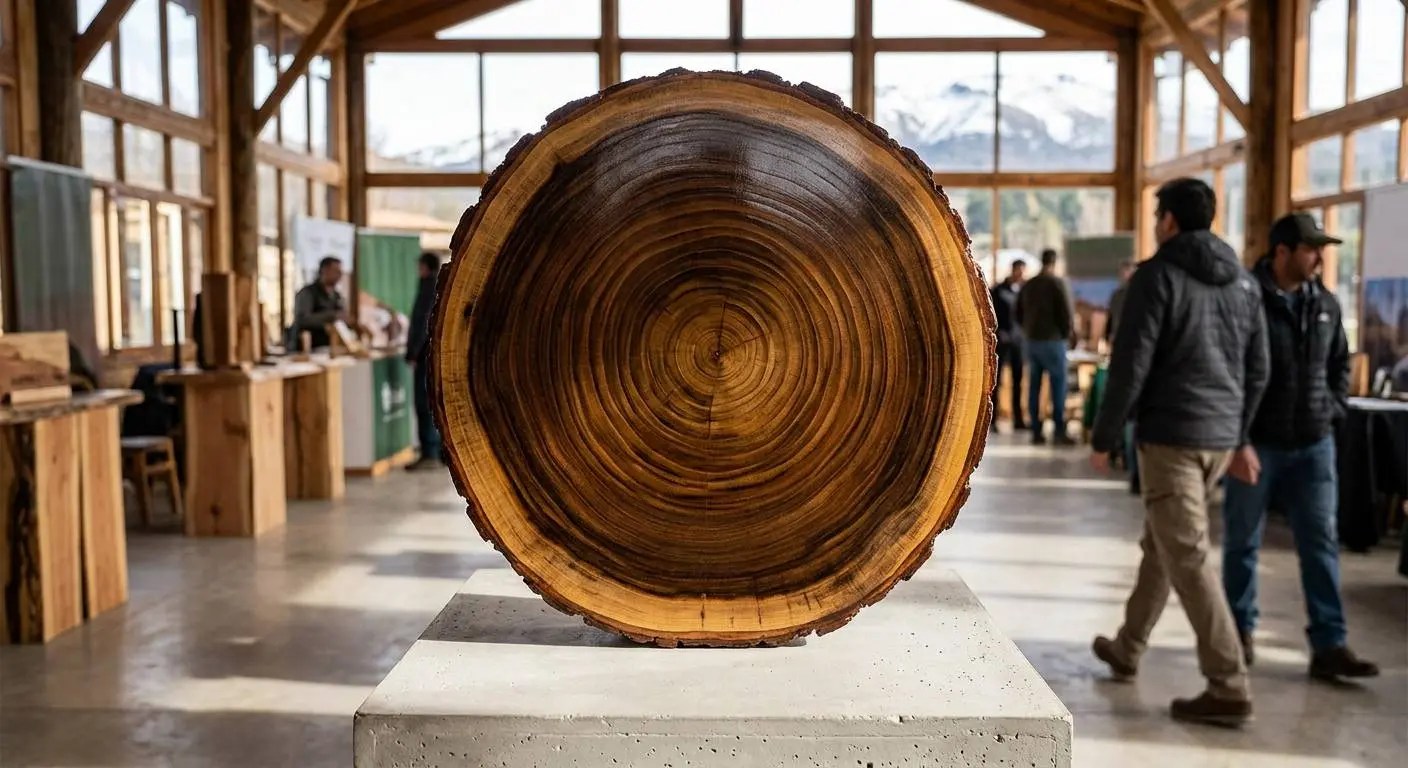 La Feria de la Madera reúne en Esquel a referentes y empresas de Patagonia