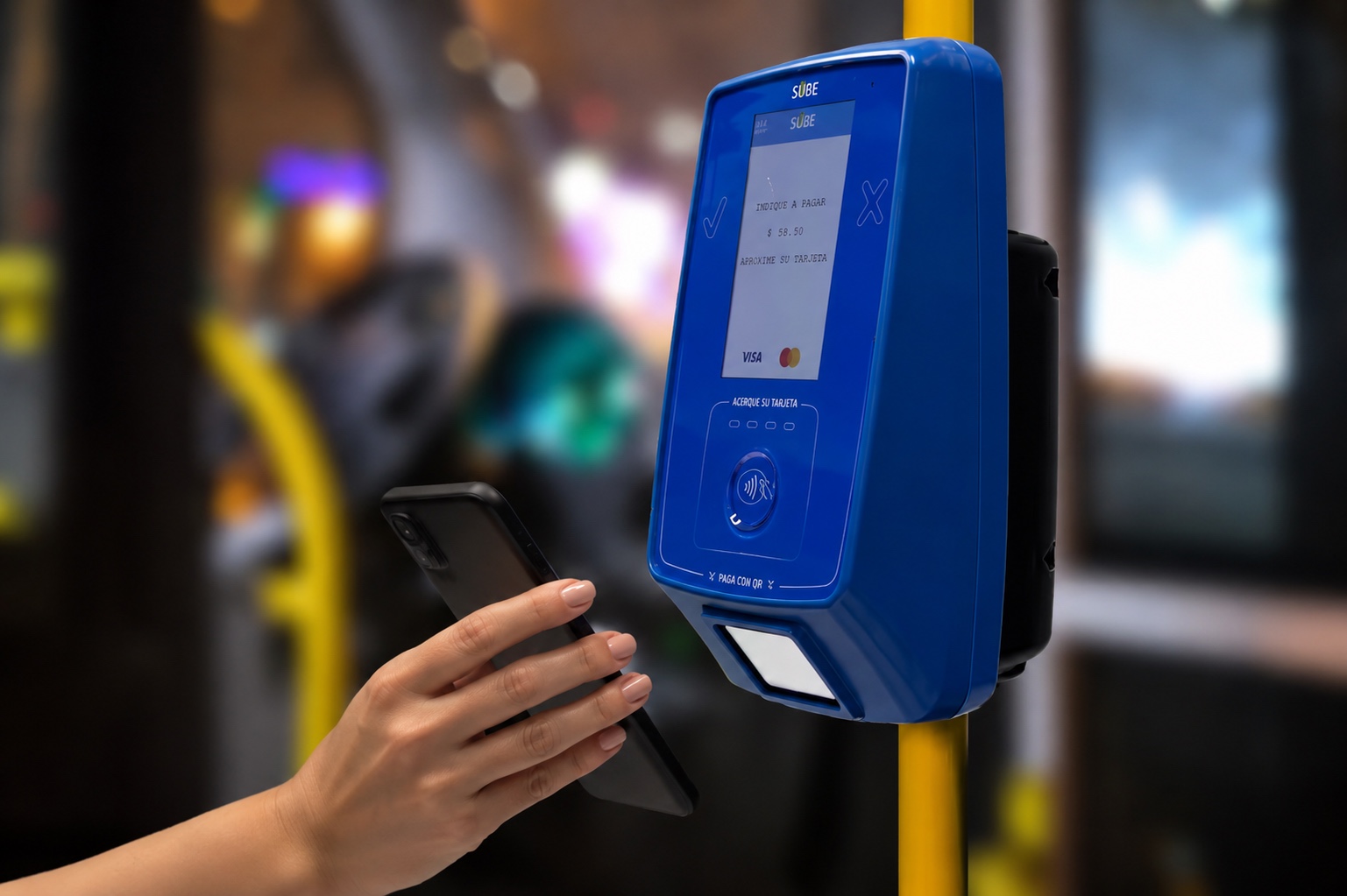 Octubre con beneficios en transporte público: 100% de reintegro pagando con MasterDebit del BCH