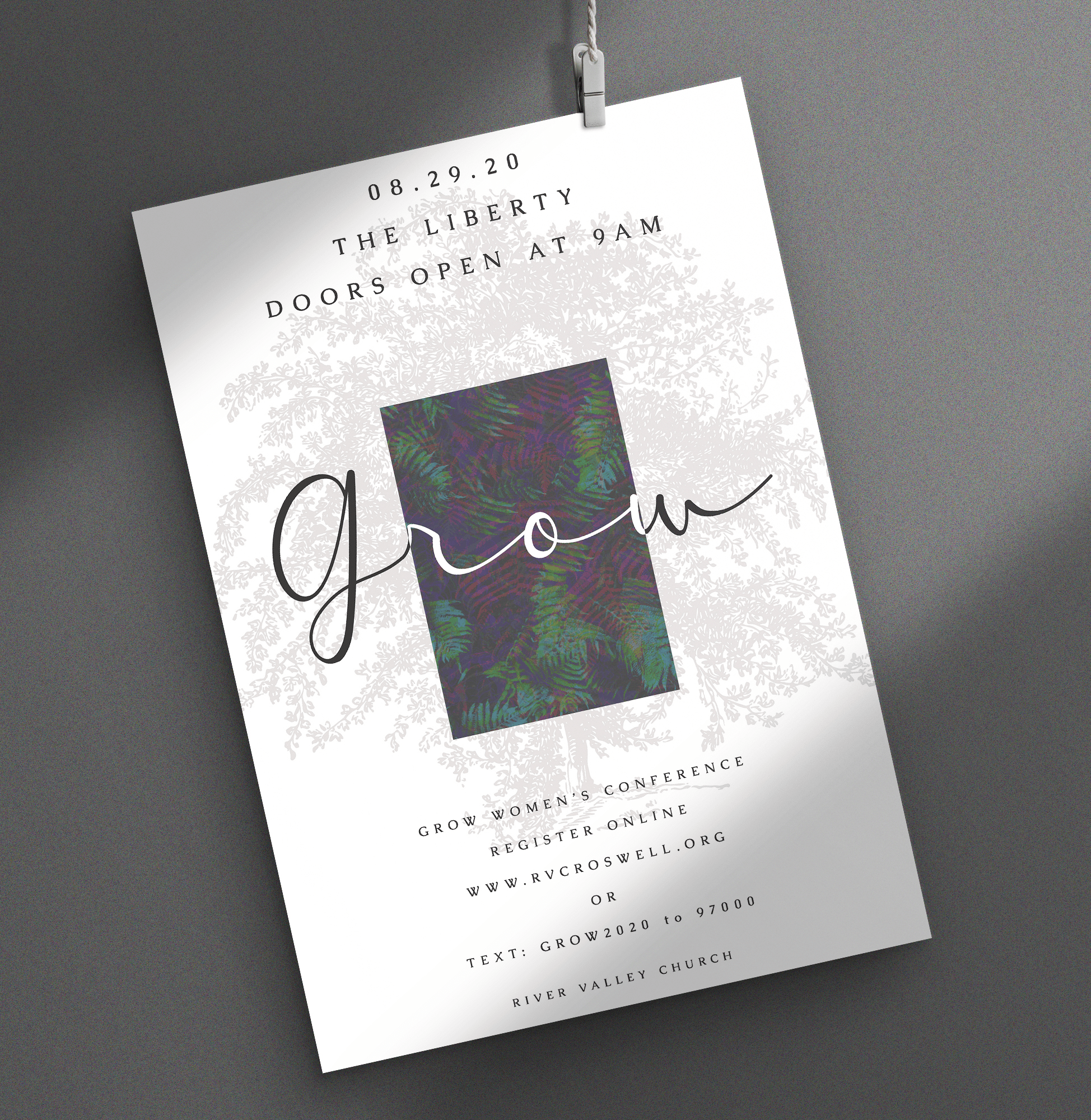 Grow Women’s Conference – Poster