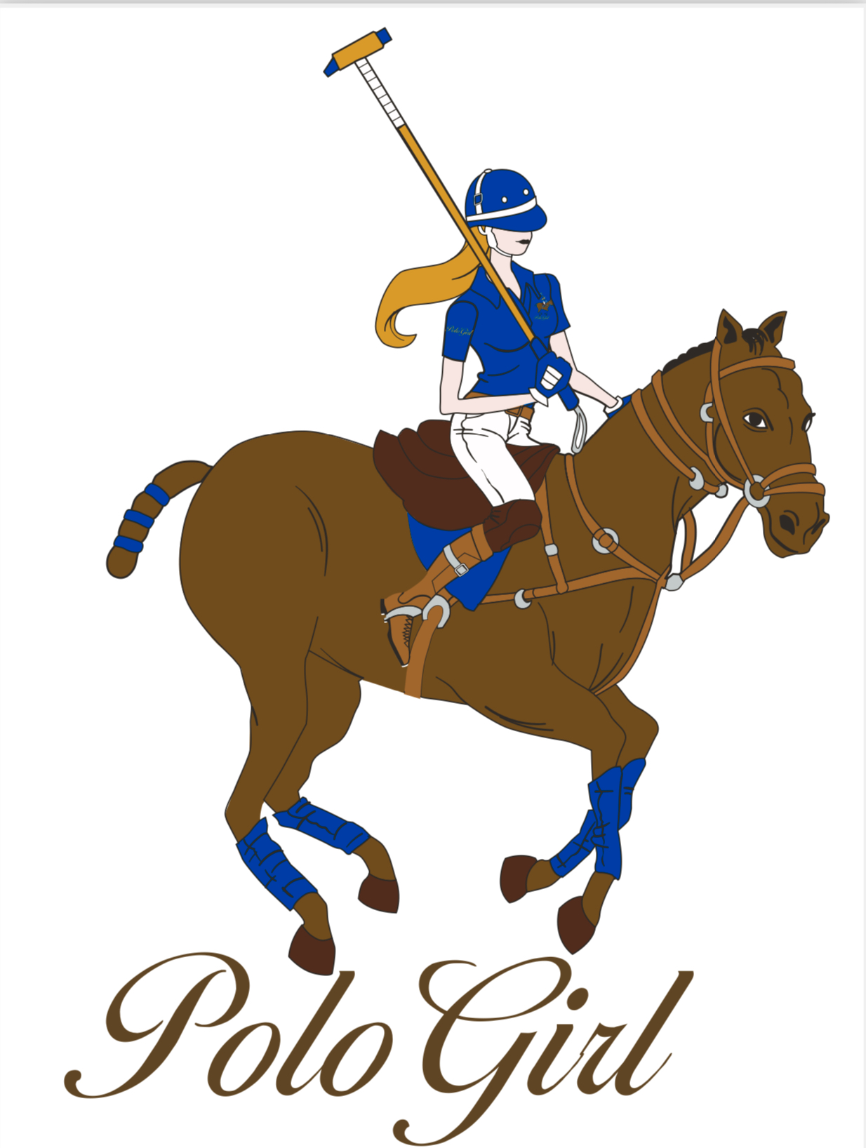 300 352 Polo Girl Embroidered Coolant Long Sleeve Sun Shirt White