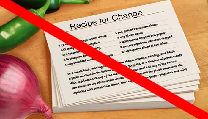 OD Is Not A Recipe!