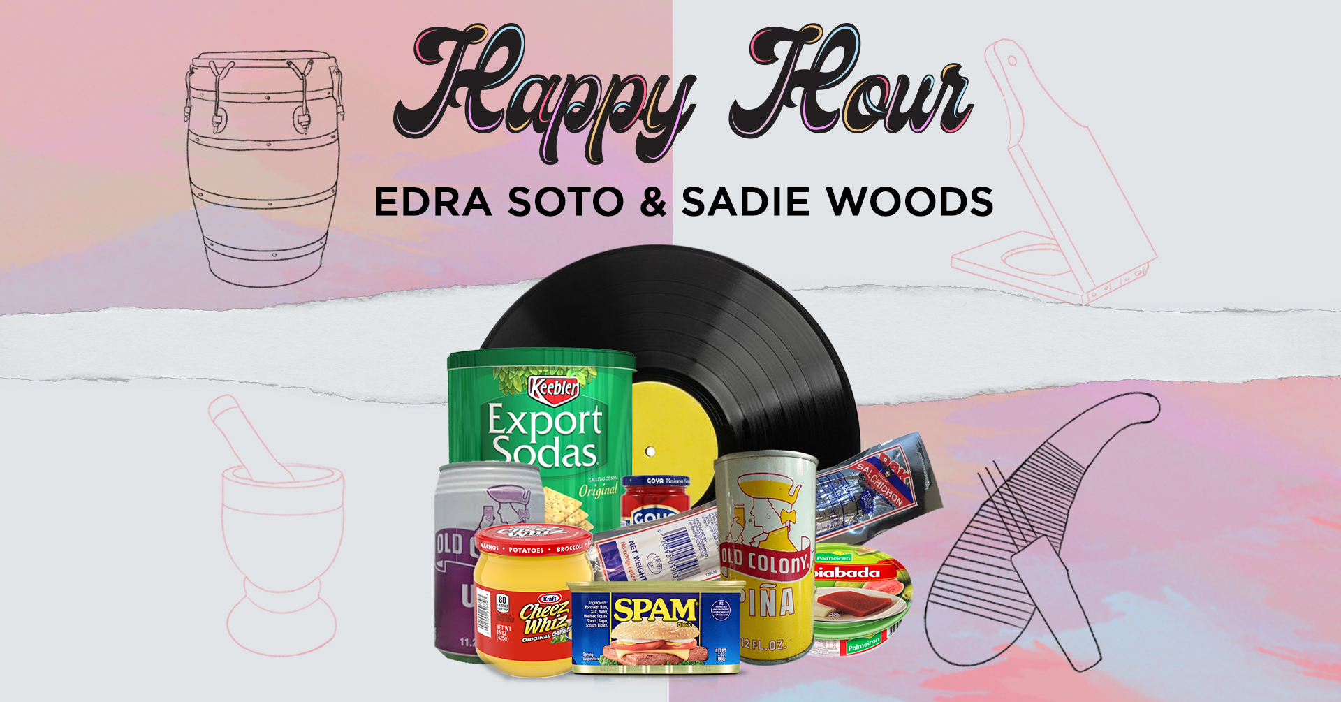 Graphic Image of Happy Hour Event