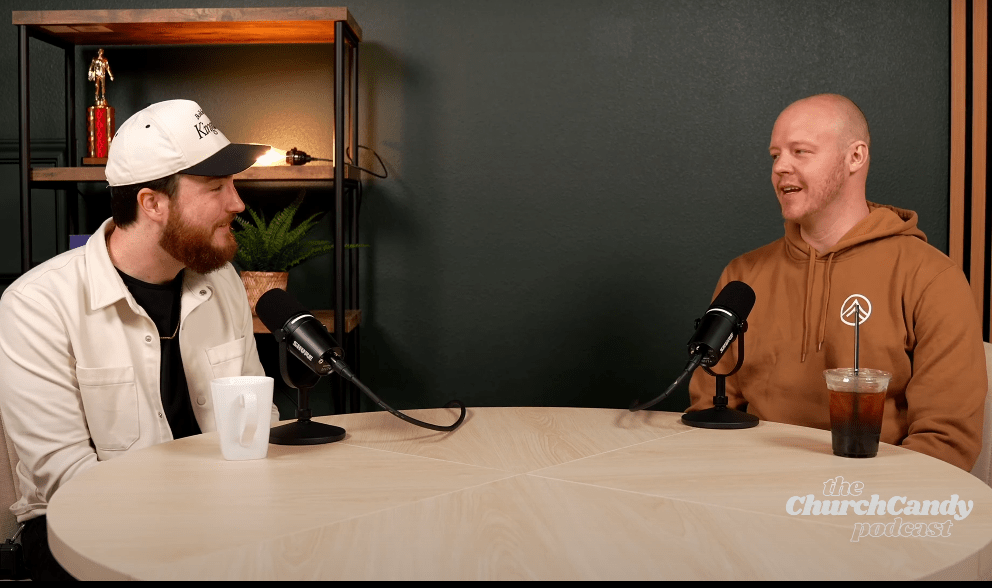 Brady Sticker with Pastor Josh Koskinen on the ChurchCandy Podcast
