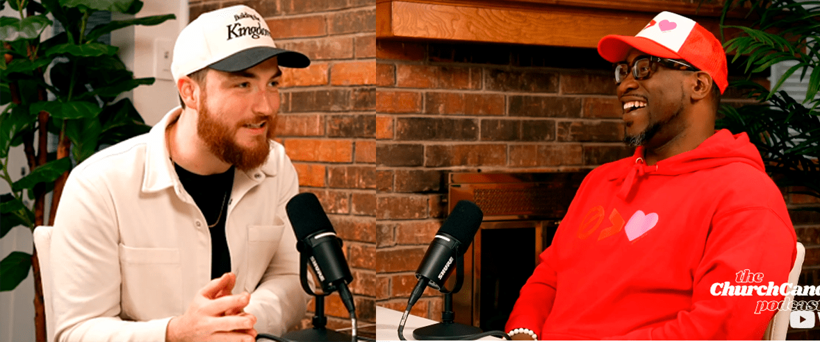 Brady Sticker with Pastor Sherman Dumas on the ChurchCandy Podcast