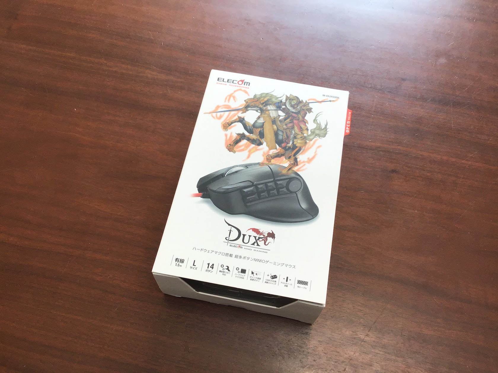 ELECOM エレコムゲーミングマウス M-DUX50BK 多ボタンマクロ可能 14