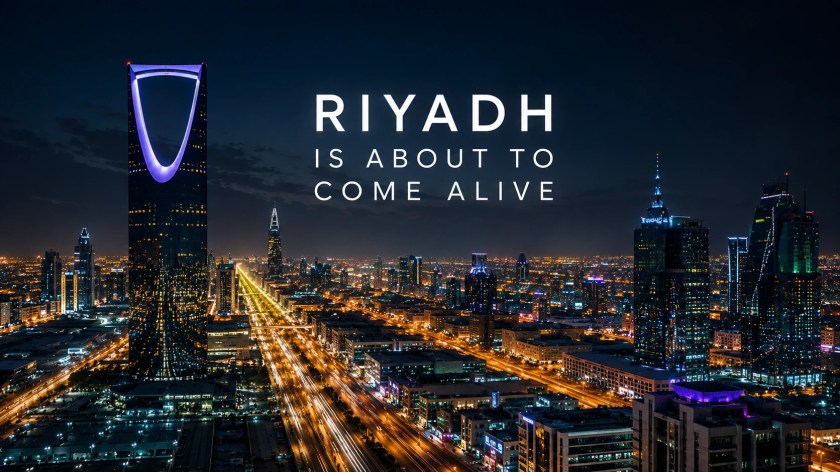 Riyadh Music Festival — the main stage as the house imagines it