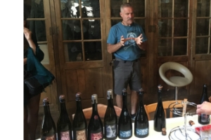 Eric Bordelet in the tasting room