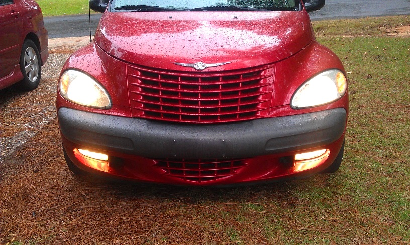  On Car Lights Chrysler PT Cruiser 2004 157000 miles.