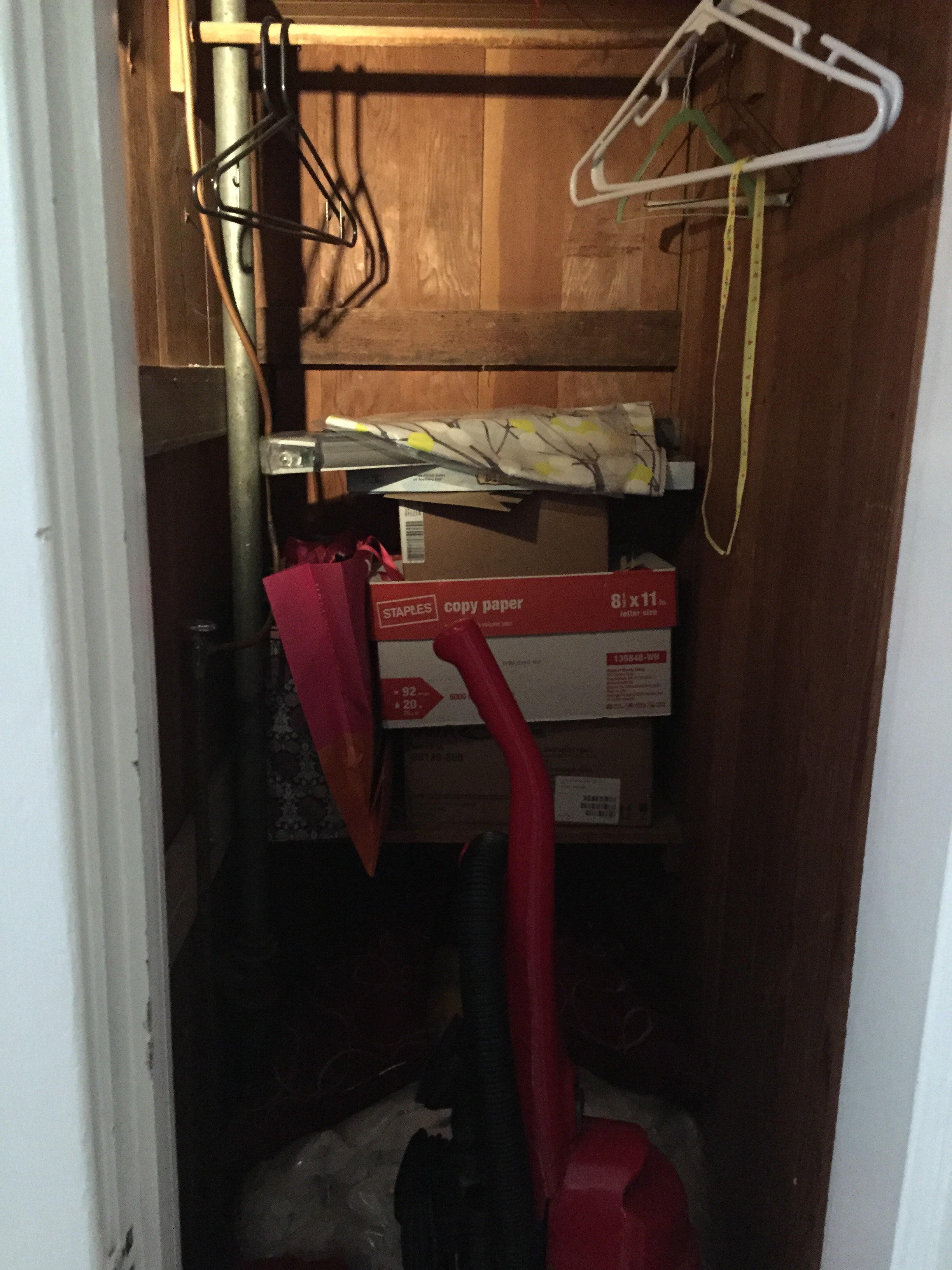 closet in second bedroom