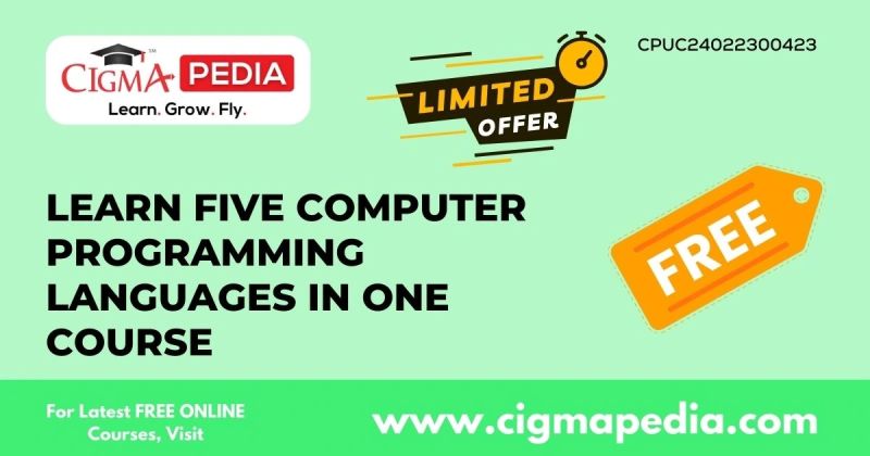 Learn Five 5 Computer Programming Languages In One Course - Premium Minimal Image Gallery - Retina
