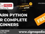 Learn Python For Complete Beginners Free Udemy Course Cigma Pedia