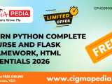 Learn Python Complete Course And Flask Framework Html Essentials 2026