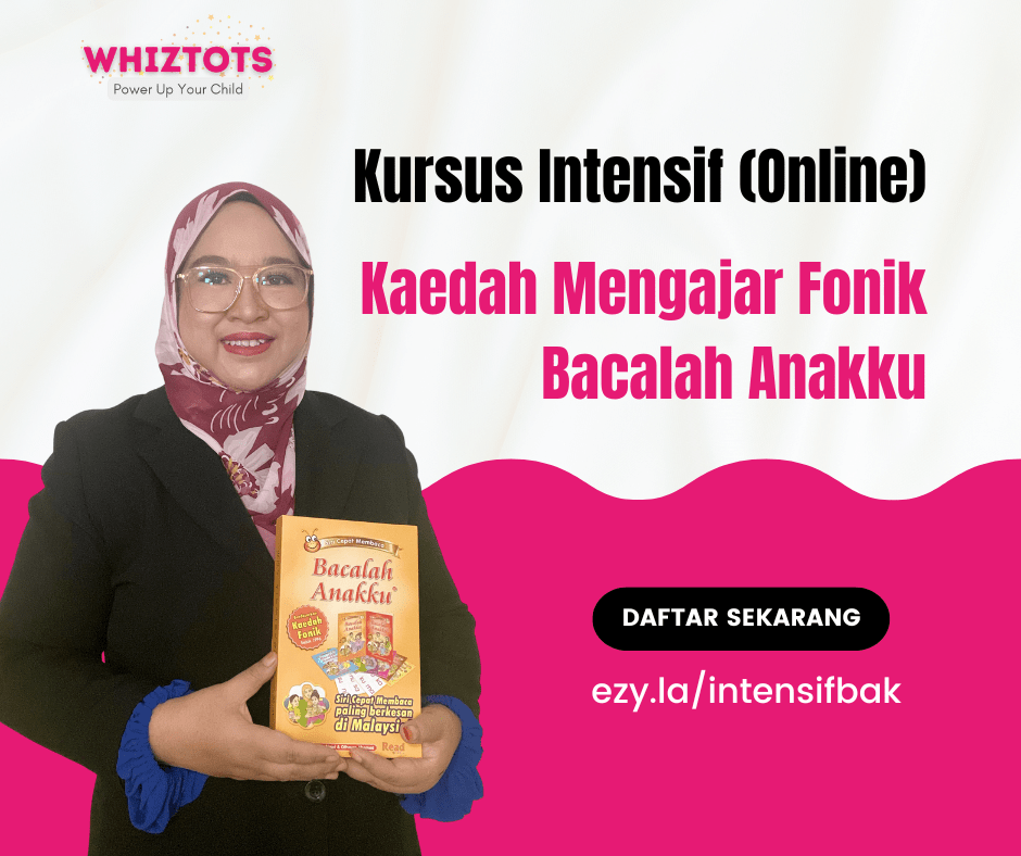 Perkenalkan Kursus Intensif (Online) Fonik Bacalah Anakku