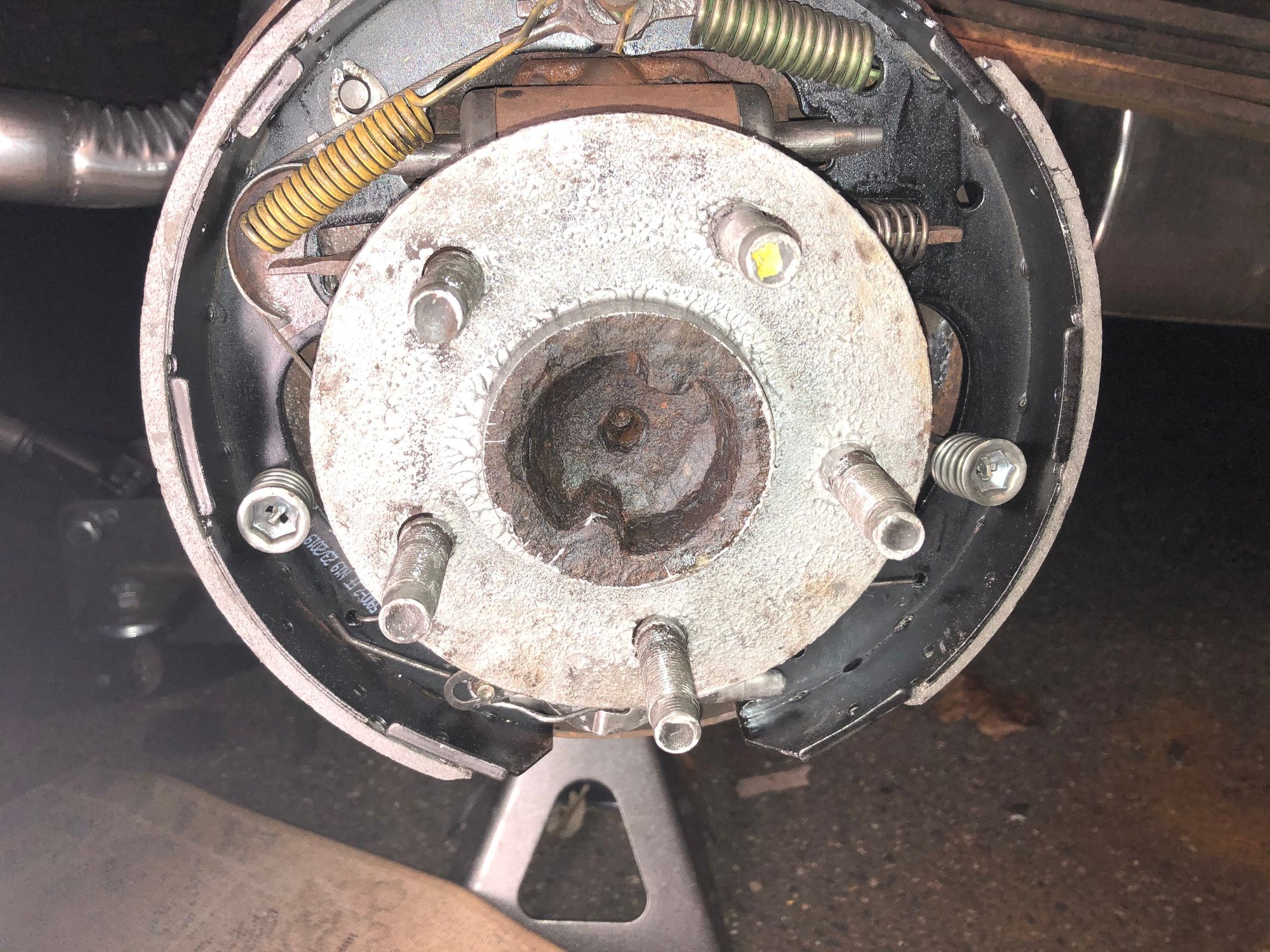 Rear Drum Brakes Sticking In One Direction Ranger Forums The Ultimate Ford Ranger Resource 78 miles on the truck I just brought it home from the dealer last night I kept getting alerts on my drive to Home Depot this morning that the parking brake was engaged and I had to push it down a bout a half inch to get the warning to go away.