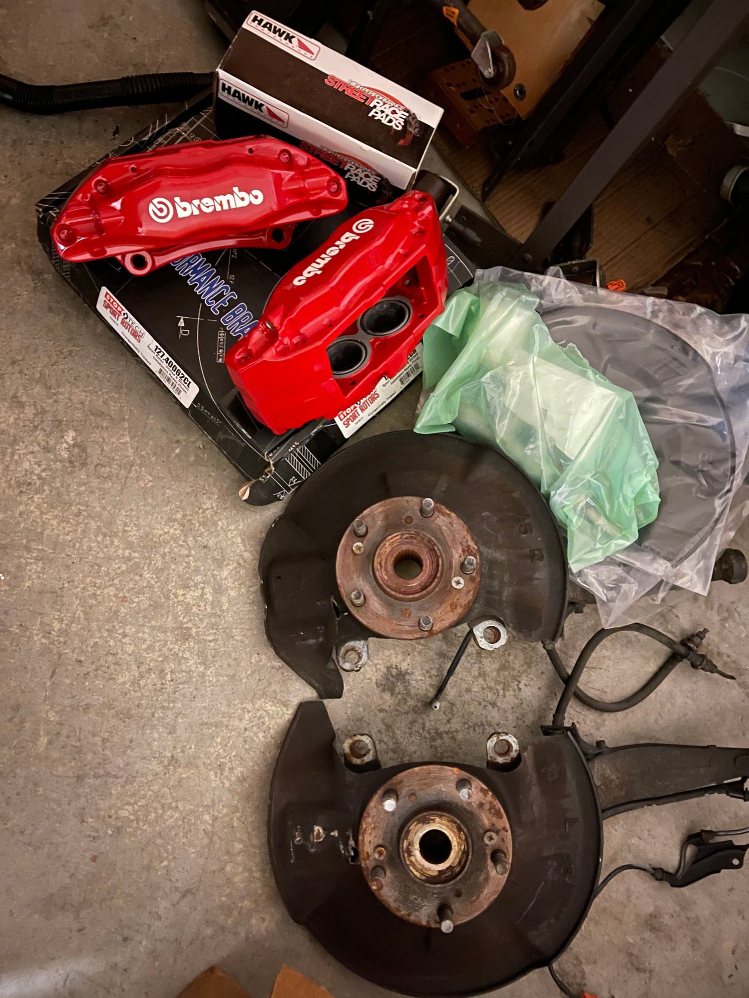 Sold: complete tl-s brembo swap