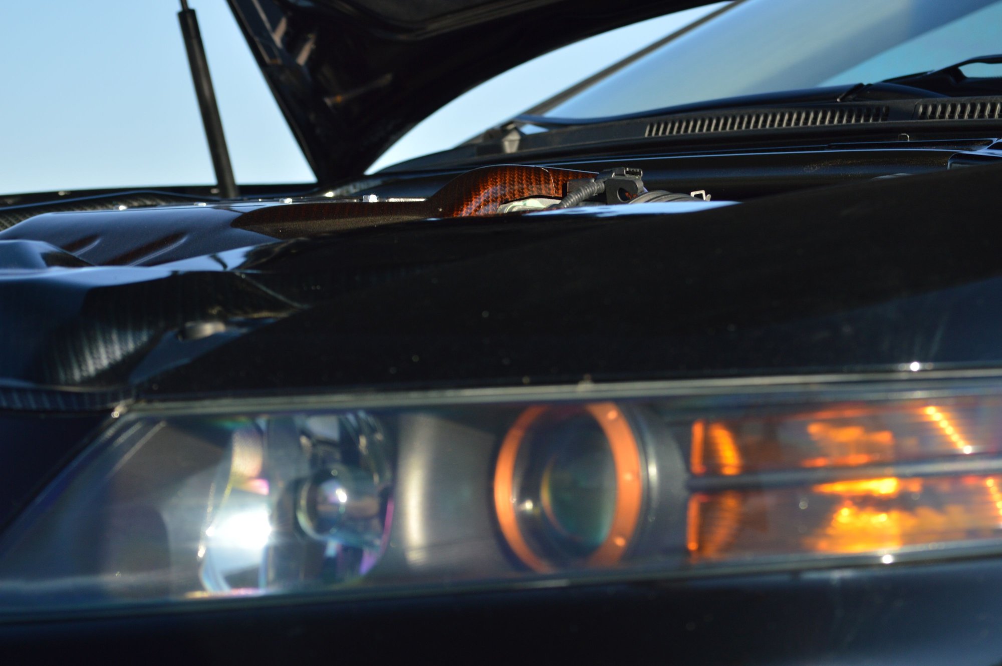 Sold: 3g tl black housing headlights