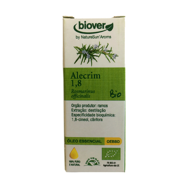 Alecrim, Óleo Essencial, 10 ml, BIOVER