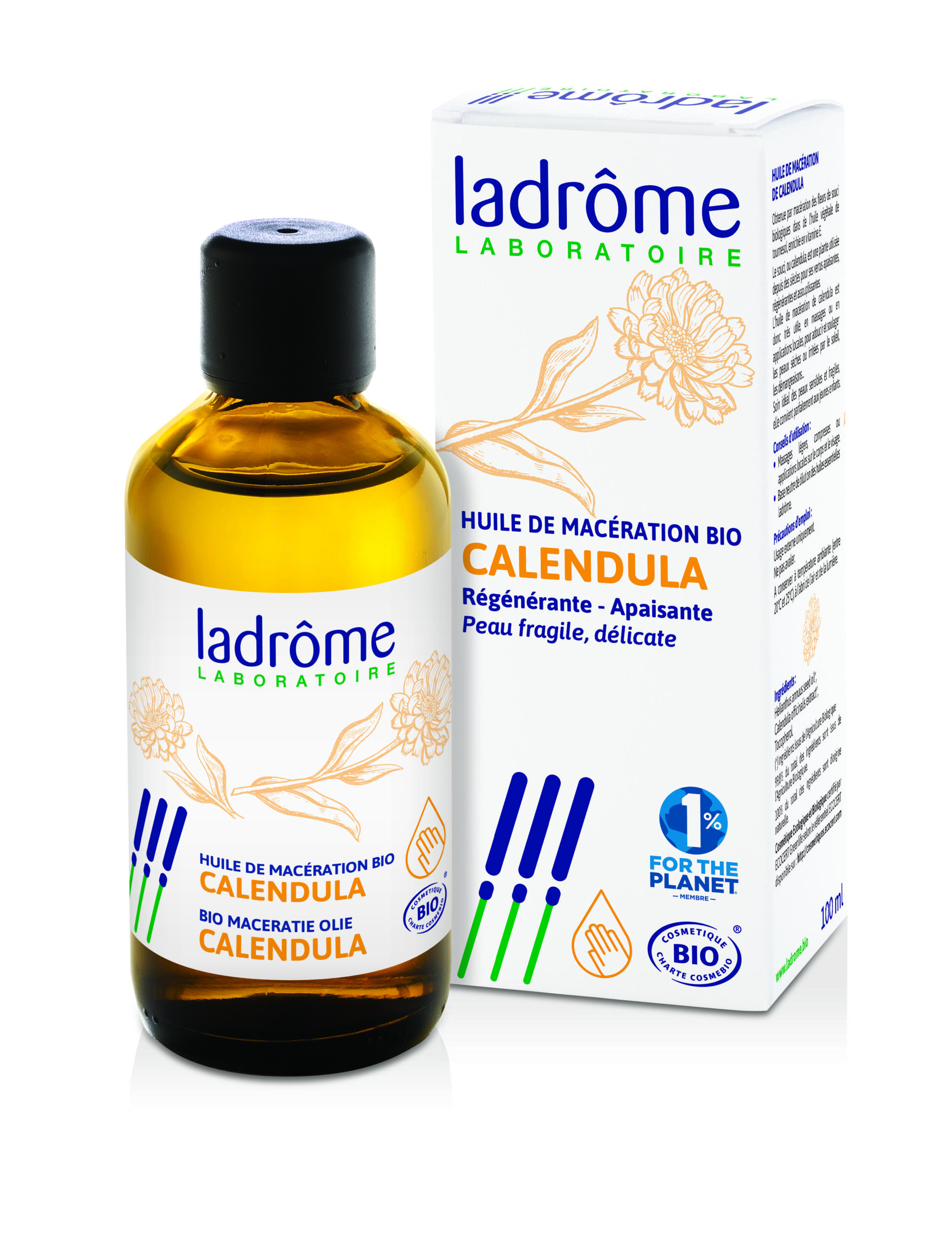 Óleo Macerado de Calêndula Bio Ladrôme 100 ml