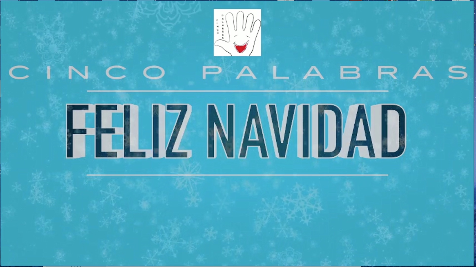 Feliz Navidad para todos los seguidores de Cinco Palabras