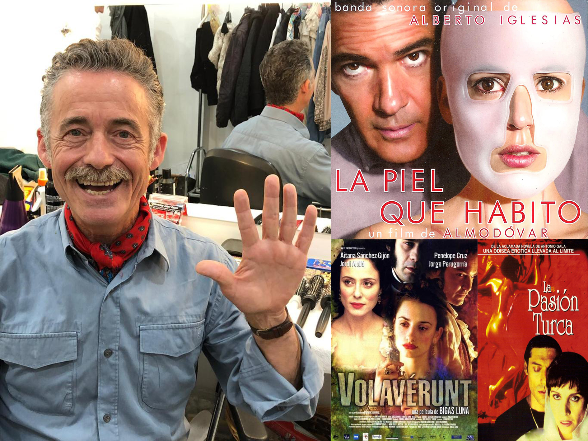 ESCRIBE TU RELATO DEL MES DE  SEPTIEMBRE (V):  MANUEL CARRETERO, ESTILISTA de cine
