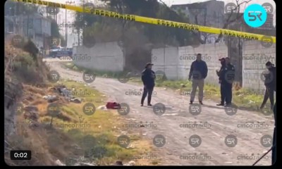 Hallan feto humano en un maletín en San Sebastián Xolalpan