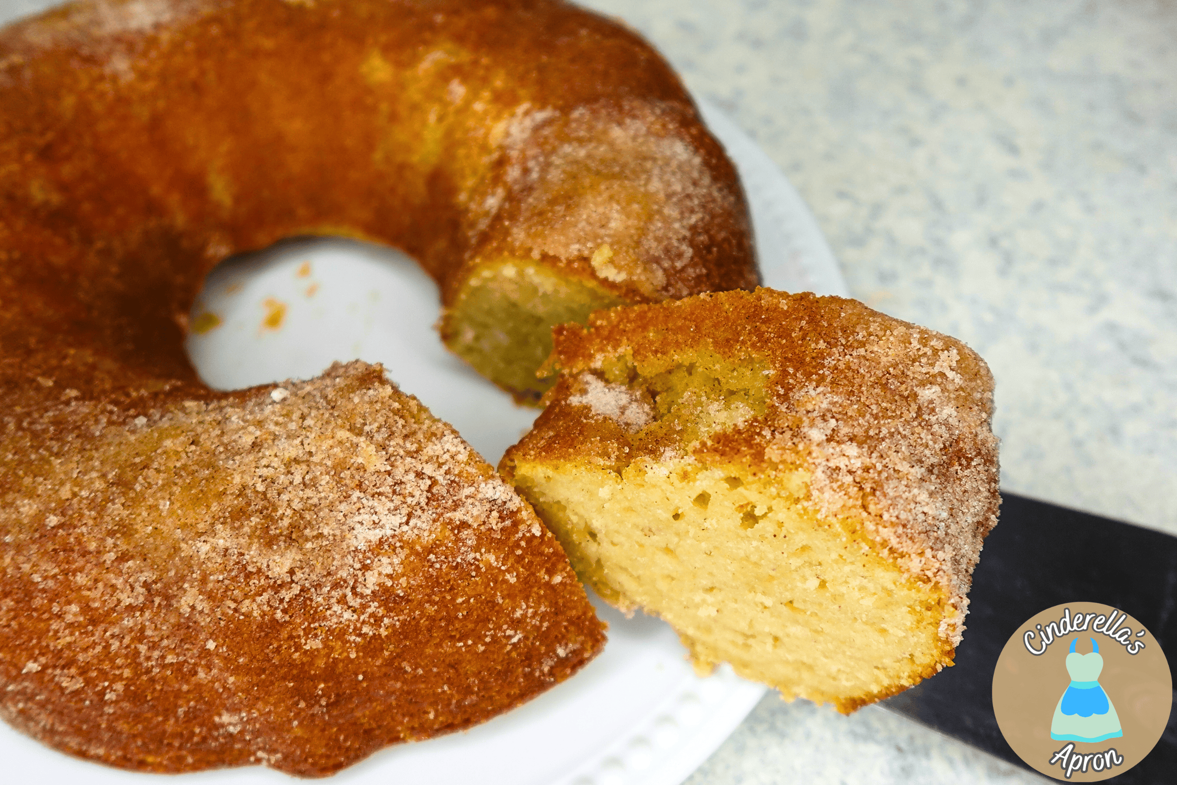 Apple Cider Donut Cake